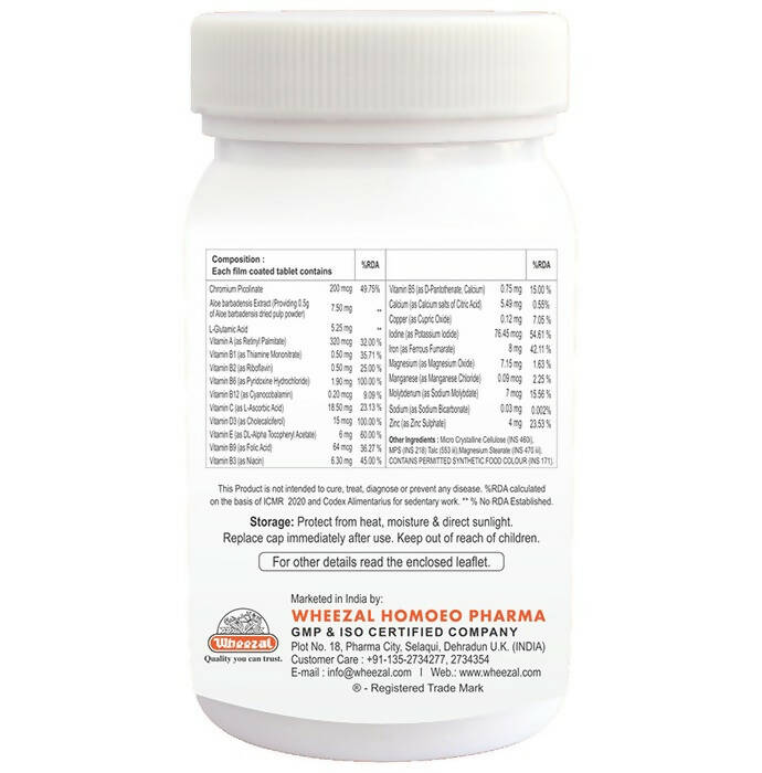Wheezal Vitamin D+ Tablets – Ships to USA