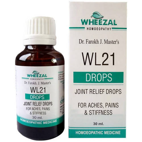 Wheezal natural remedy WL-21 Joint Relief Drops – Ships to USA