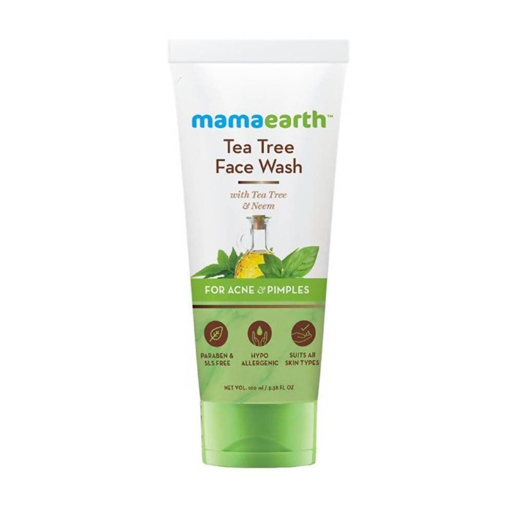 Buy Mamaearth Tea Tree Face Wash for Acne & Pimples Online in USA from Chaijava. Fast shipping available.