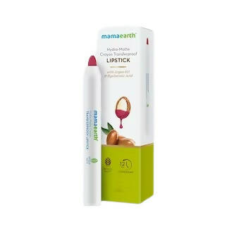 Buy Mamaearth Hydra-Matte Crayon Transferproof Lipstick Lychee Pink Online in USA from Chaijava. Fast shipping available.
