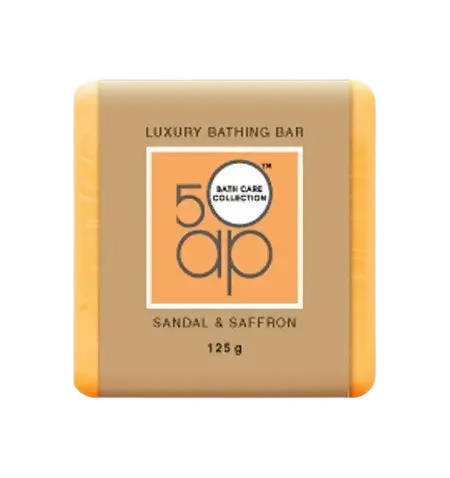 Buy 50 Ap Sandal & Saffron Luxury Bathing Bar Online in USA from Chaijava. Fast shipping available.