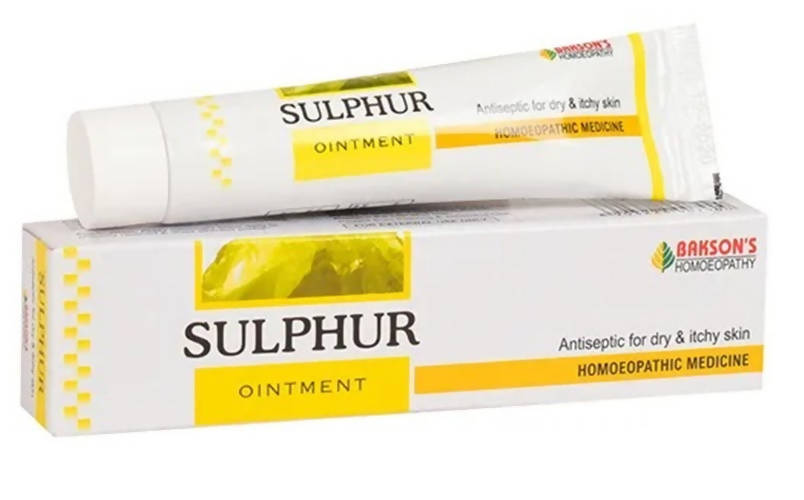 Buy Bakson's natural remedy Sulphur Ointment Online in USA from Chaijava. Fast shipping available.