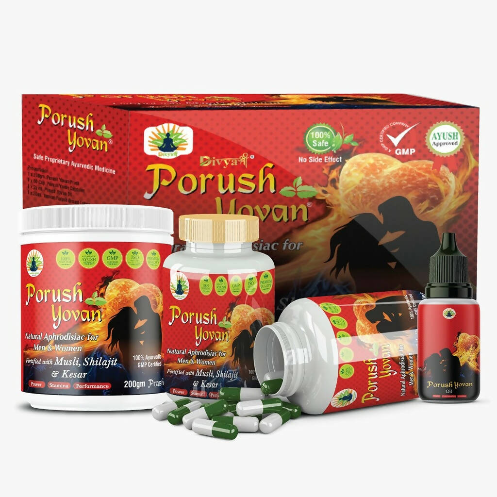 Buy Divya Shree Porush Yovan Kit Online in USA from Chaijava. Fast shipping available.
