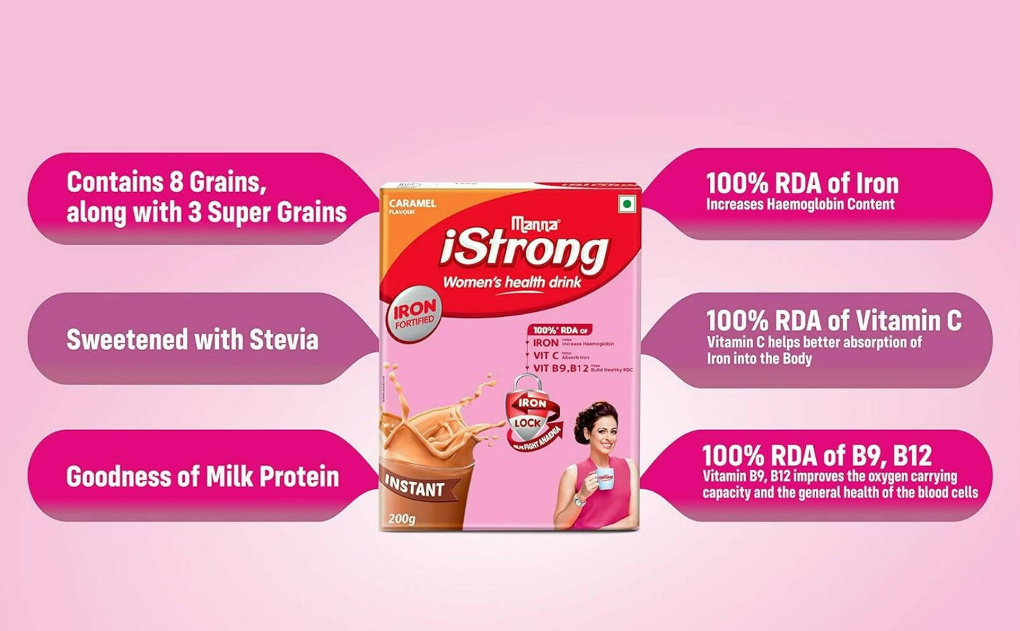 Manna iStrong Millet wellness Drink Mix For Women