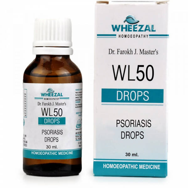 Wheezal natural remedy WL-50 Psoriasis Drops – Ships to USA
