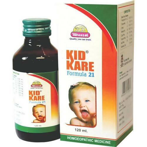 Wheezal natural remedy Kid Kare Formula 21 Syrup – Ships to USA
