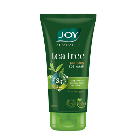 Buy Joy Revivify Tea Tree Purifying Face Wash Online in USA from Chaijava. Fast shipping available.