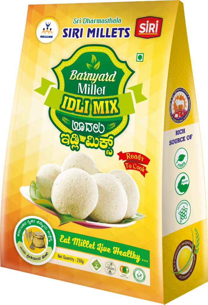 Siri Millets Barnyard Millet Idli Mix