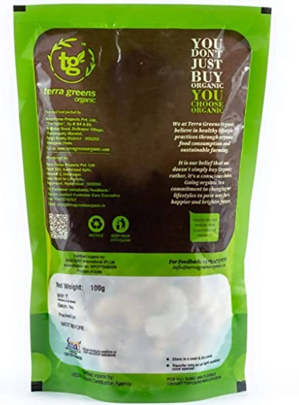 Terra Greens Organic Cashew Nuts - Drmedicart