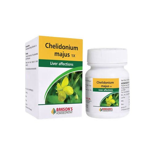 Bakson's Homeopathy Chelidonium Majus Tablets 