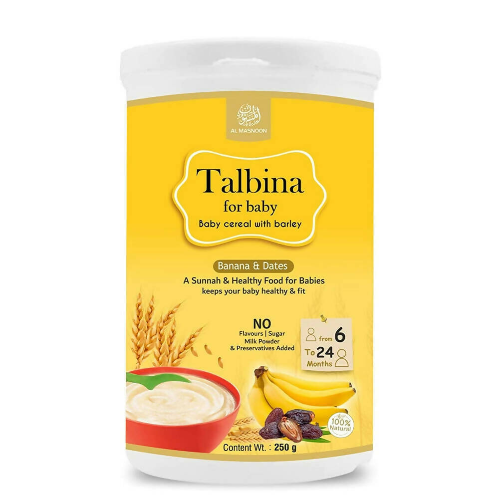 Al Masnoon Talbina For Baby with Banana & Dates 6 to 24 Months 