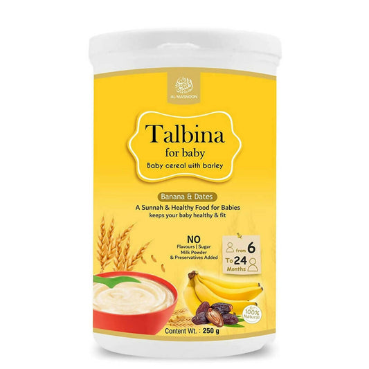 Al Masnoon Talbina For Baby with Banana & Dates 6 to 24 Months 