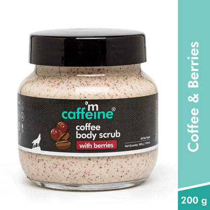 mCaffeine Coffee Body Scrub with Berries