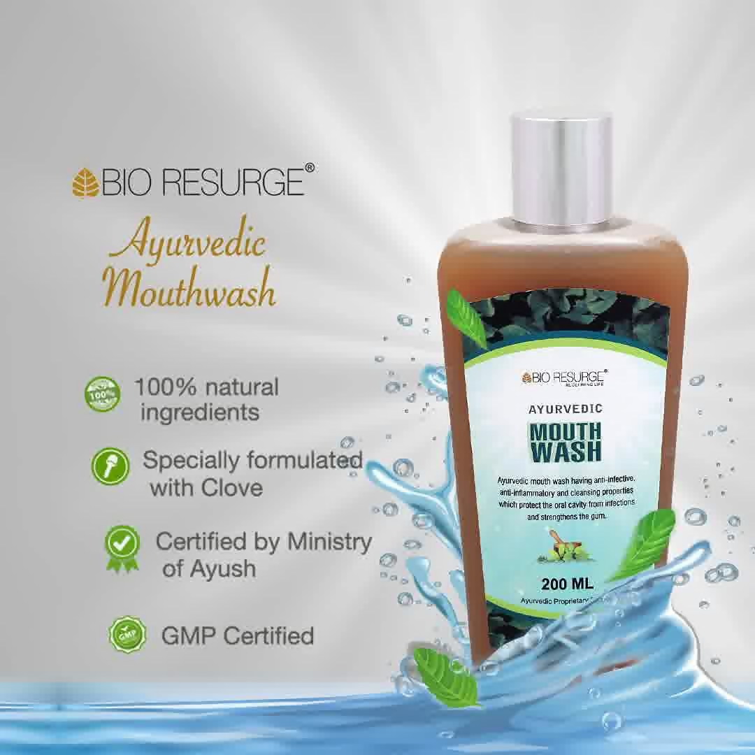 Bio Resurge Life Ayurvedic Mouth Wash