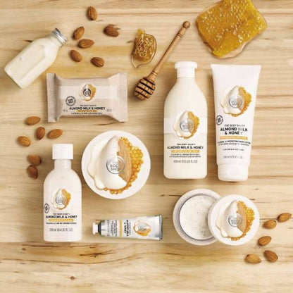 The Body Shop Almond Milk & Honey Gently Exfoliating Cream Scrub