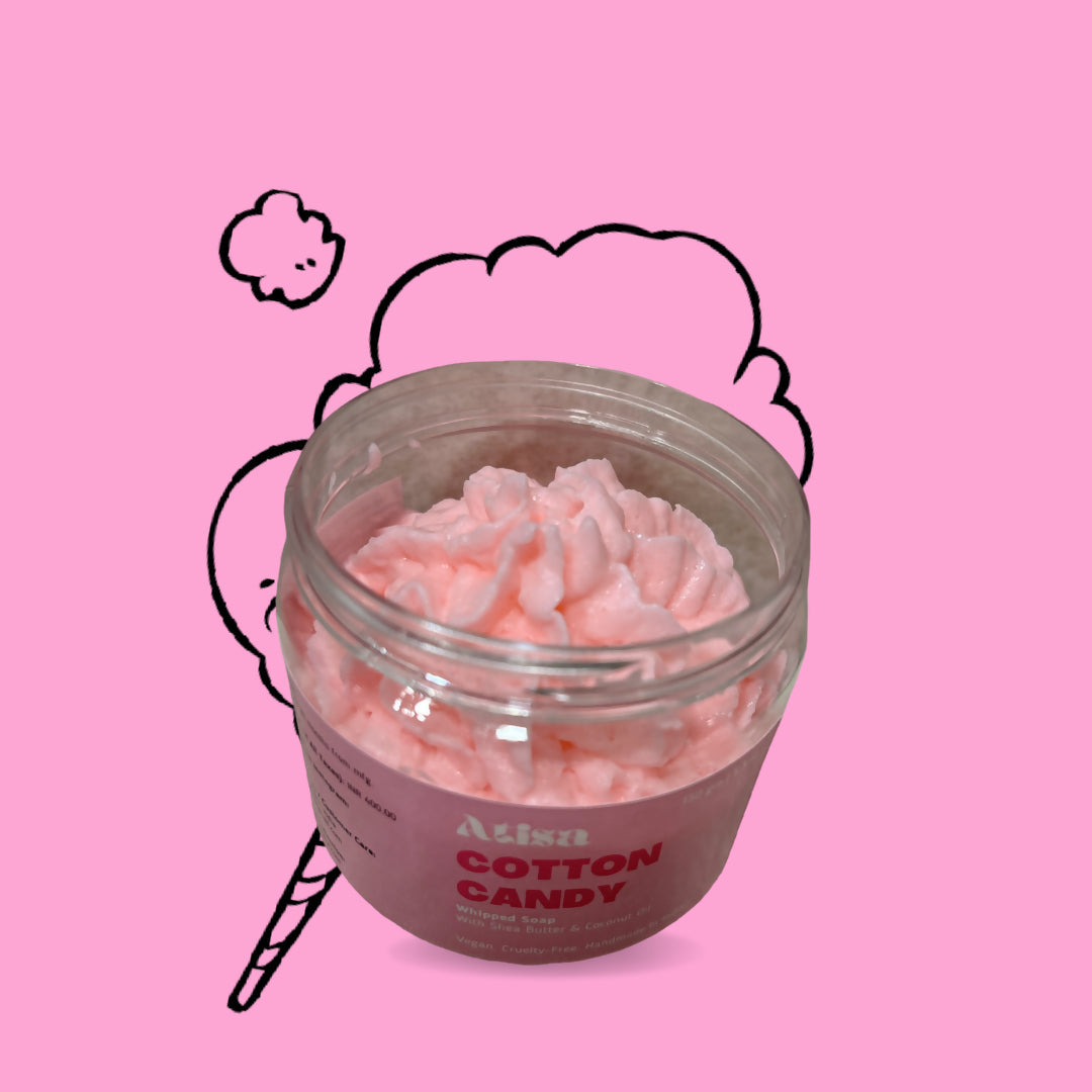 Atisa Cotton Candy Whipped Soap