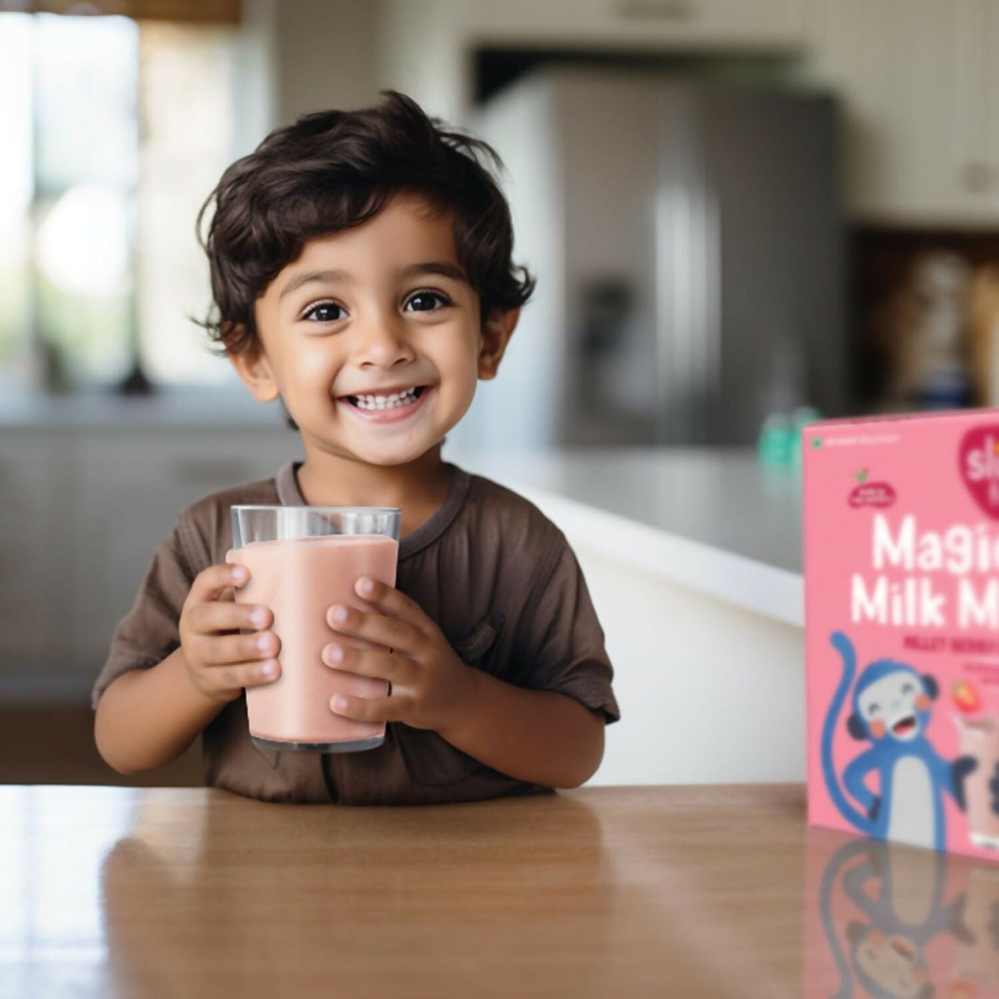 Slurrp Farm Berry Blast Milk Mix Sweetened with Jaggery Powder