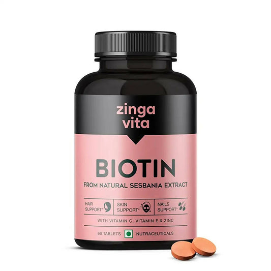 Zingavita Biotin Tablets TrueCure