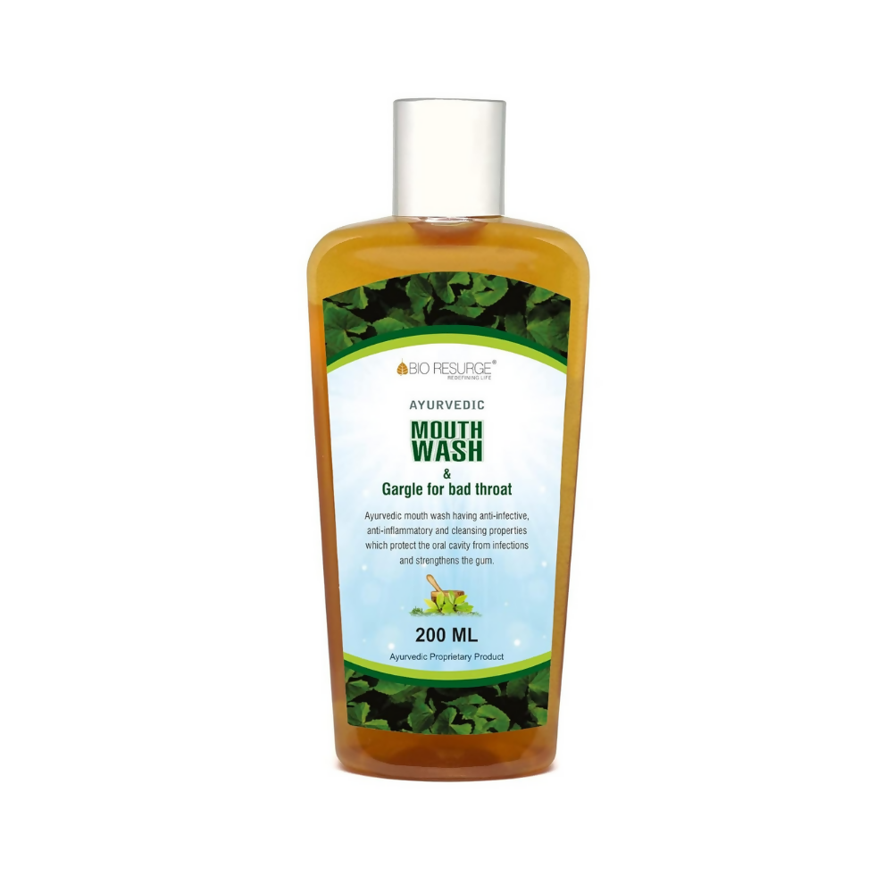 Bio Resurge Life Antibacterial Ayurvedic Mouthwash TrueCure