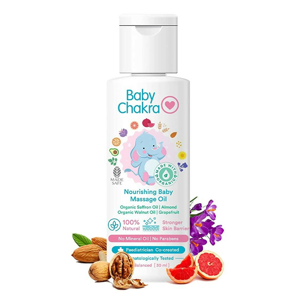 BabyChakra Nourishing Baby Massage Oil, Australia, Canada 