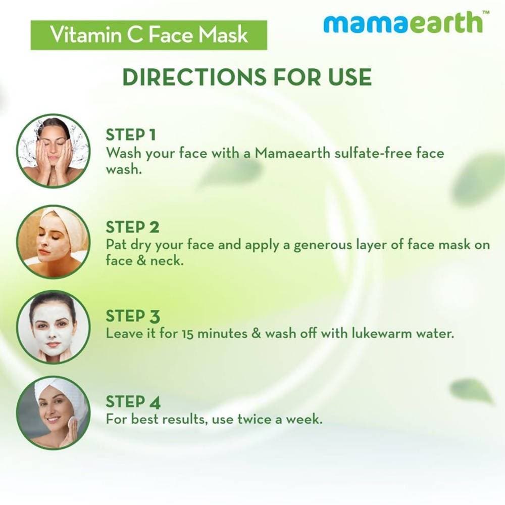 Mamaearth Vitamin C Face Mask For Skin Illumination