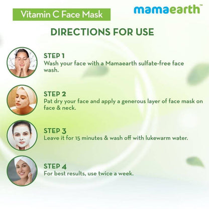 Mamaearth Vitamin C Face Mask For Skin Illumination