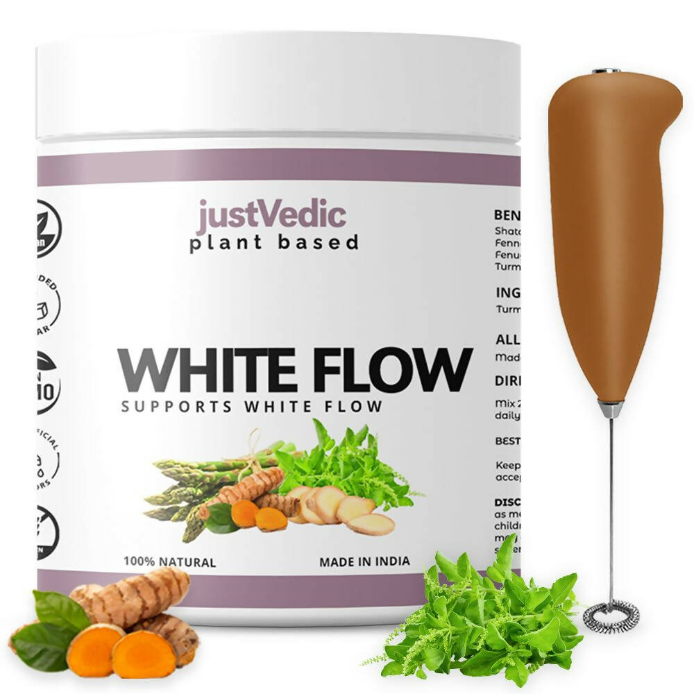 Just Vedic White Flow Drink Mix