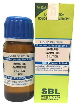 SBL Homeopathy Homarus Gammerus Dilution