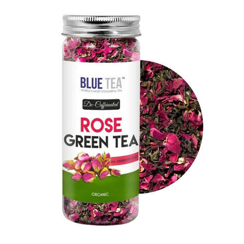 Blue Tea Organic Rose Green Tea 