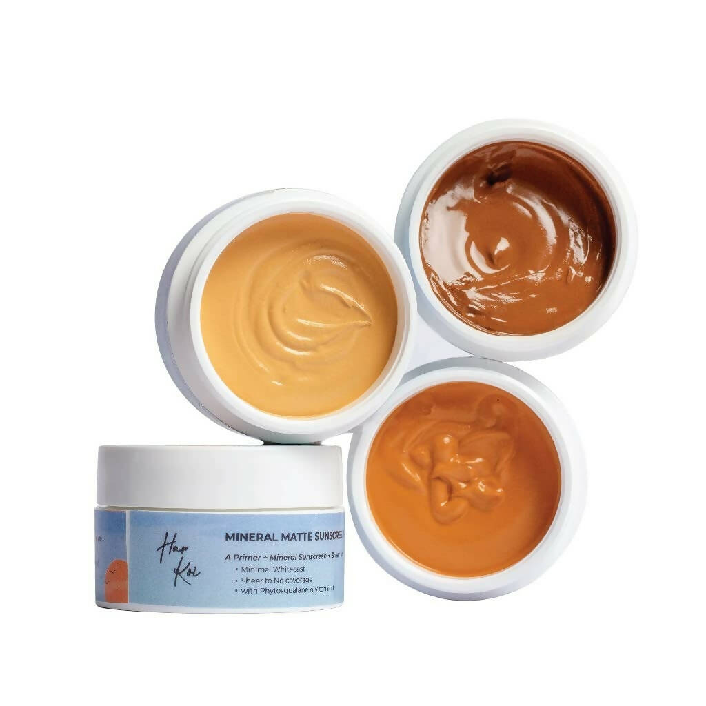 The Harkoi Mineral Matte Sunscreen SPF 35 Shade #2 TrueCure