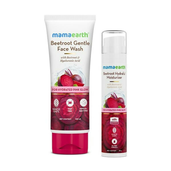 Mamaearth Beetroot Natural Pink Glow Combo