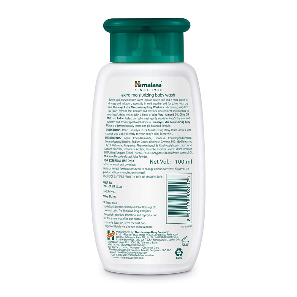 Himalaya Extra Moisturizing Baby Wash