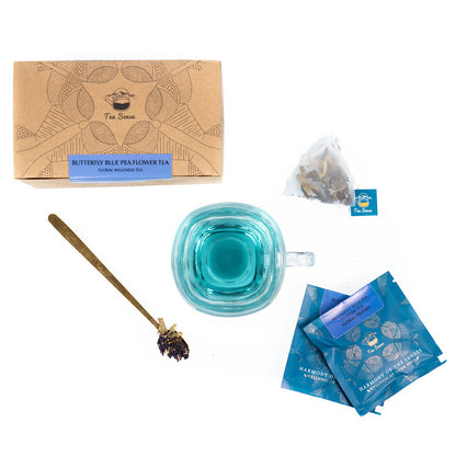 Tea Sense Butterfly Blue Pea Flower Tea Bags Box