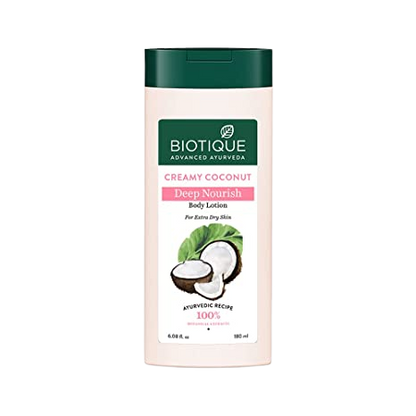 Biotique Bio Creamy Coconut Ultra Rich Body Lotion TrueCure