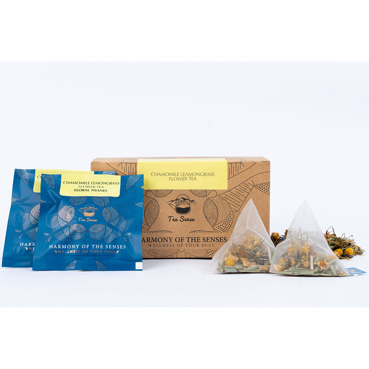 Tea Sense Chamomile Lemongrass Tea Bags Box