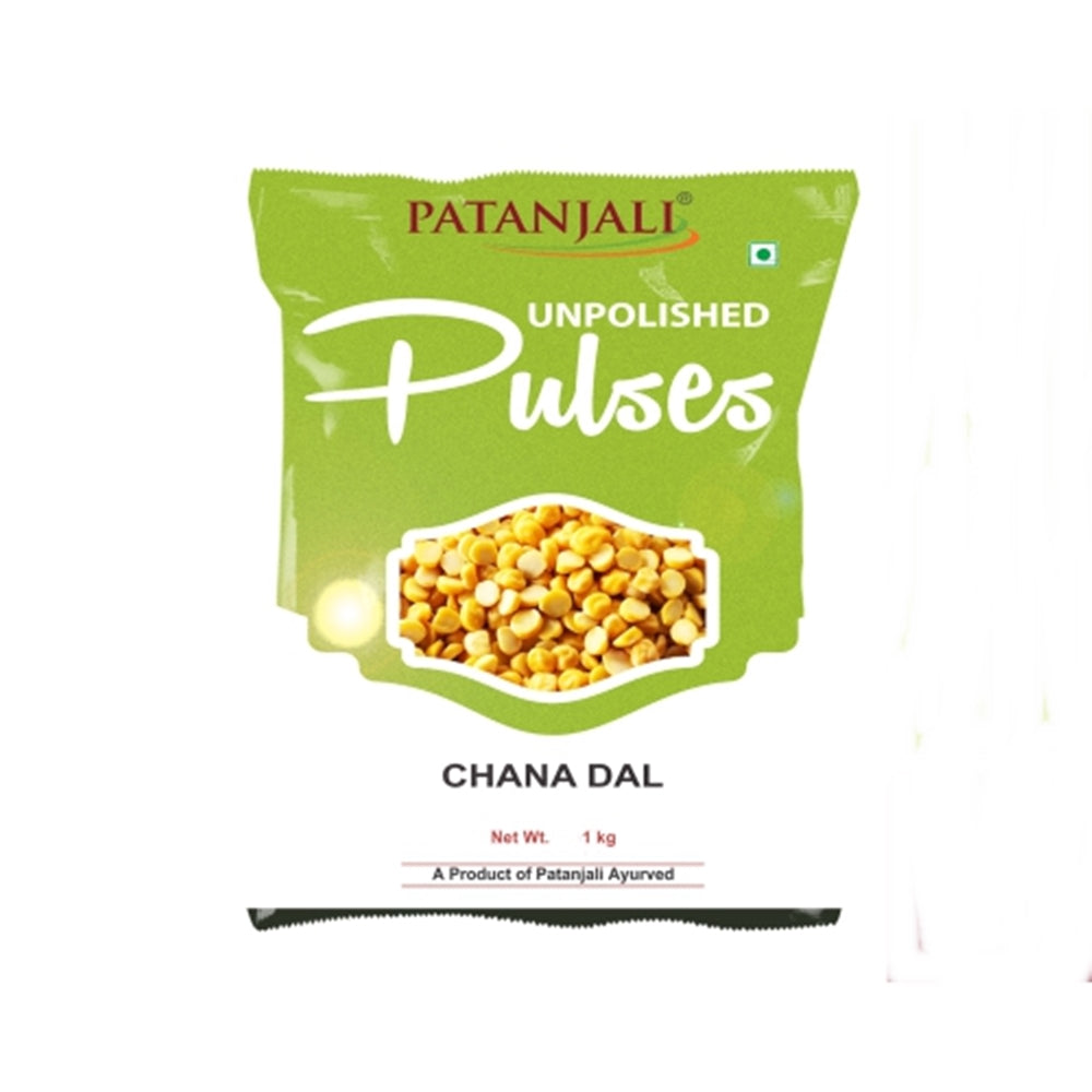 Patanjali Unpolished Chana Dal (1 kg)