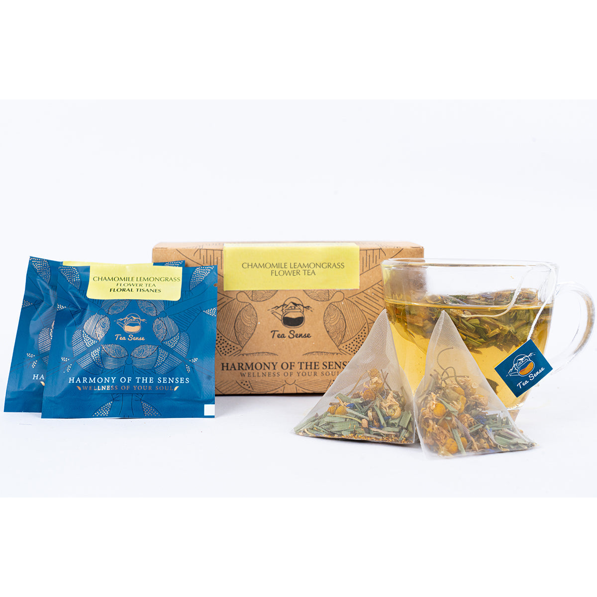 Tea Sense Chamomile Lemongrass Tea Bags Box