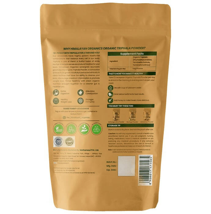 Himalayan Organics Triphala Powder