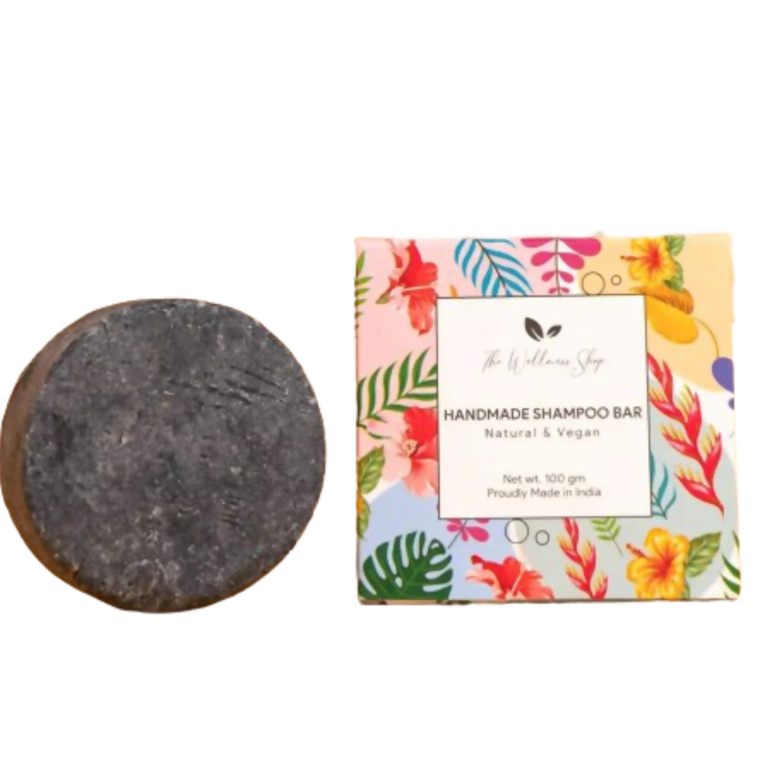 The Wellness Shop Handmade Shampoo Bar with Activated Charcoal 