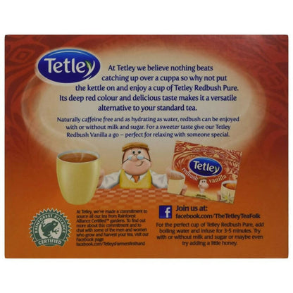 Tetley Redbush Pure Great Test Tea Bags