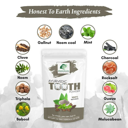 Beauty Secrets Ayurvedic Tooth Powder