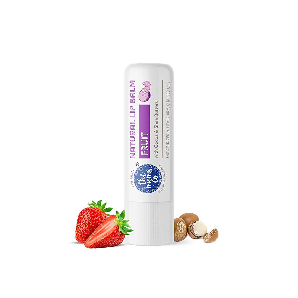 The Moms Co Natural Fruit Lip Balm