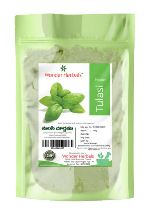 Wonder Herbals Tulasi (Holy Basil) Powder - Drmedicart