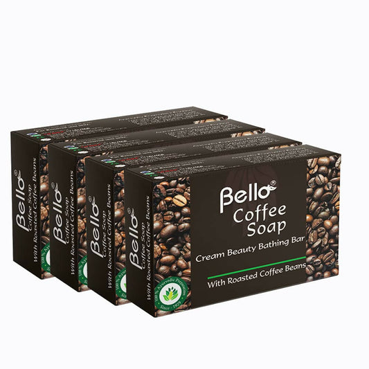 Bello Herbals Coffee Soap | Cream Beauty Bathing Bar TrueCure