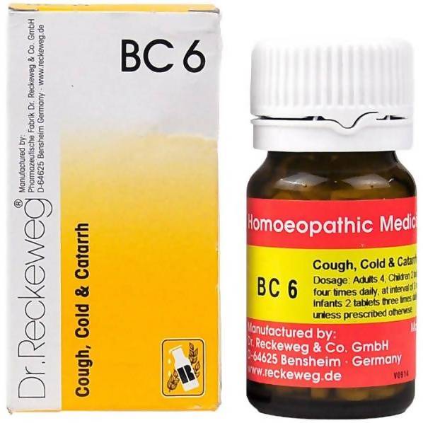 Dr. Reckeweg Biochemic Combination 6 (BC 6) Tablet TrueCure