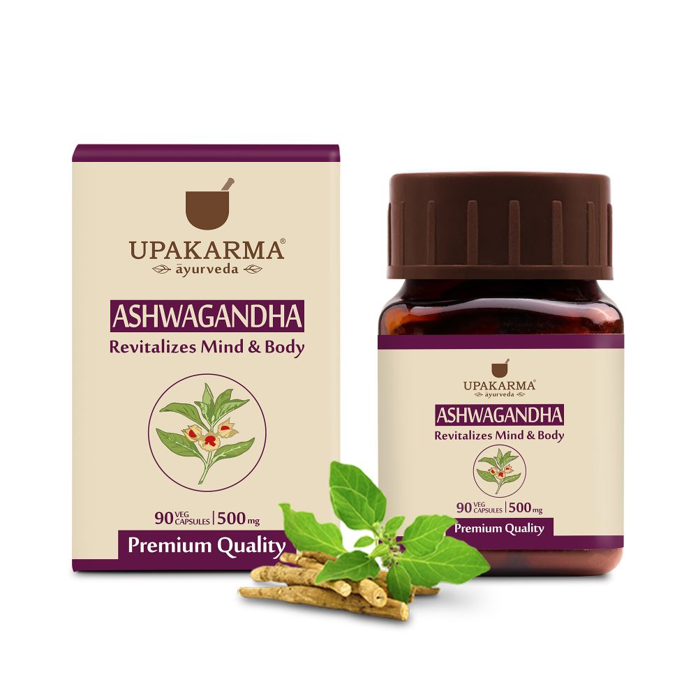 Upakarma Ayurveda Ashwagandha Capsules TrueCure