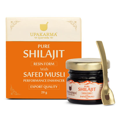 Upakarma Ayurveda Original & Pure SJ Resin Form With Safed Musli TrueCure