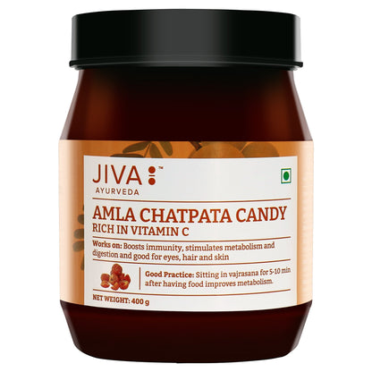 Jiva Ayurveda Chatpata Amla Candy  