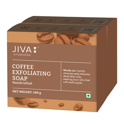 Jiva Ayurveda Coffee Exfoliating Soap TrueCureN