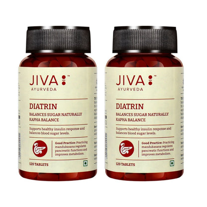 Jiva Ayurveda Diatrin Tablets 